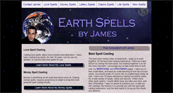 Desktop Screenshot of earthspells.com